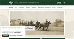 Desktop Screenshot of noniuszegyesulet.hu
